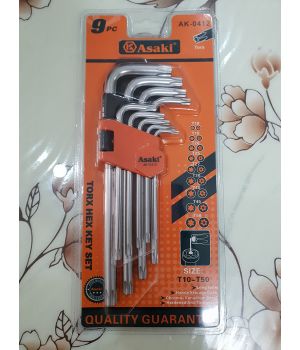 BỘ CHÌA LỤC GIÁC BÔNG ASAKI AK-0412