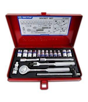 Bộ tuýp Kingtony 2518 MR - 1/4 18 chi tiết