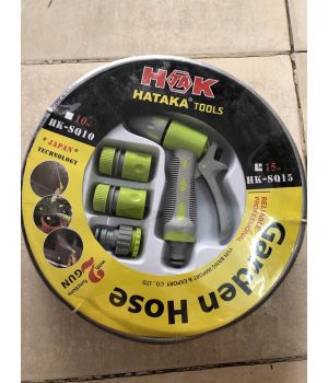 BỘ VÒI XỊT NƯỚC KÈM 15M DÂY HATAKA