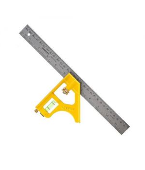 THƯỚC EKE THỦY 12INCH CÁN NHỰA 300MM STANLEY 46-012