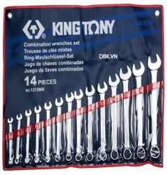 Bộ cờ lê vòng miệng 8-24mm Kingtony 1215MR