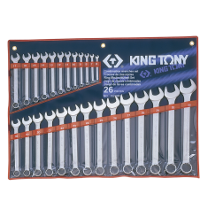 BỘ CỜ LÊ VÒNG MIỆNG 26 CÁI KINGTONY 1226MR 6-32MM