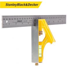 THƯỚC EKE THỦY CÁN SẮT 12INCH/300MM STANLEY 46-028